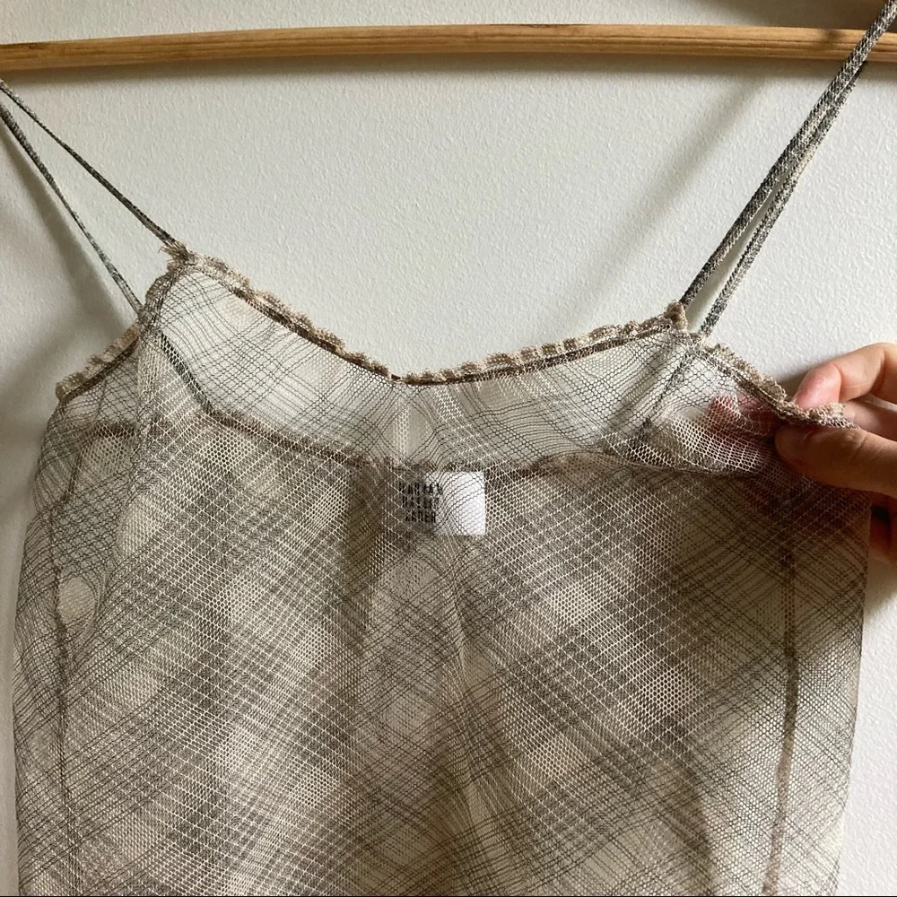 Maryam Nassir Zadeh mesh cami - Picture 2 of 4